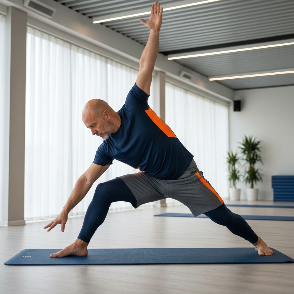 Flexibility and stretching session